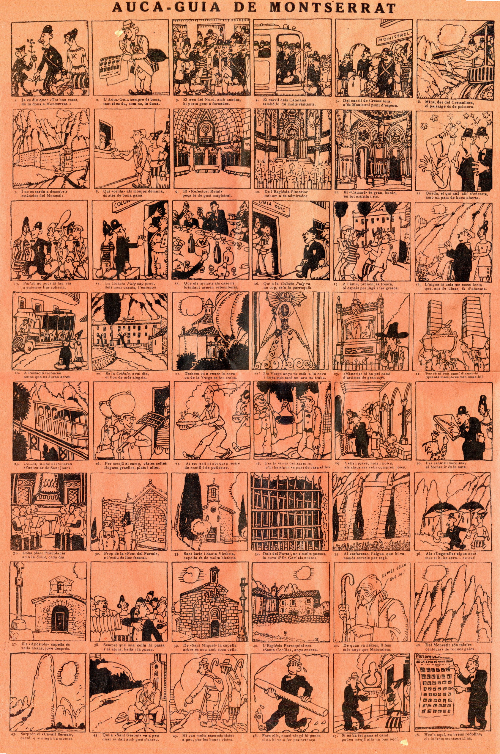 Auca - Guia de Montserrat - Portada